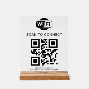 Mot de passe Wifi Analyse du code QR pour se con