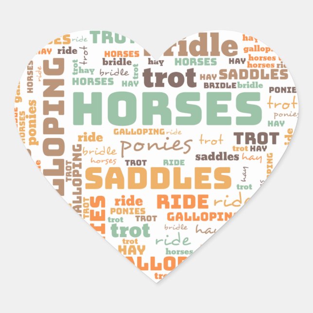 MOT HORSE STICKER (Devant)