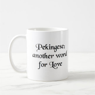 mot pékingais café tasse