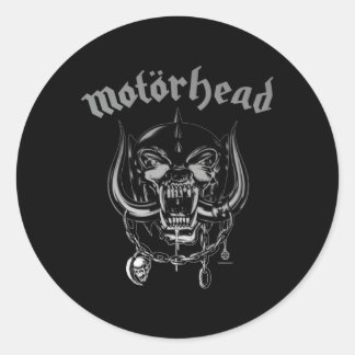 Motã ¶ Rhead Metallic Warwine Runder Aufkleber