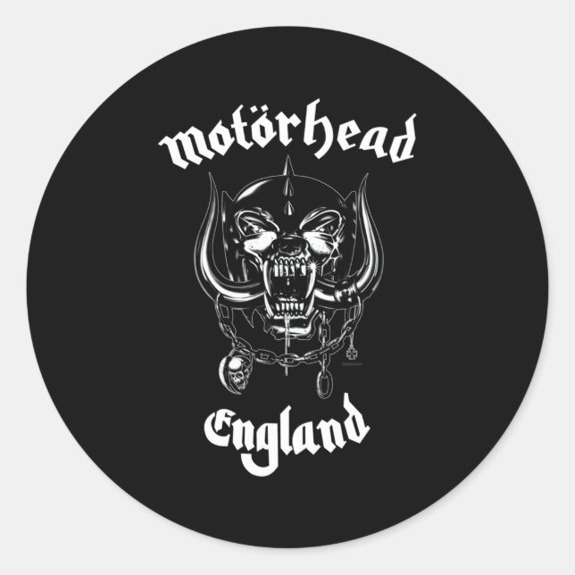 Motã ¶ Rhead Runder Aufkleber (Vorderseite)