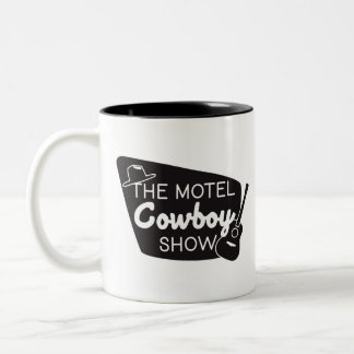 Motel Cowboy Show Zweifarbige Tasse