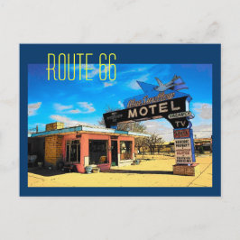 Motel-Postkarte des Weg-66 - besonders angefertigt Postkarte
