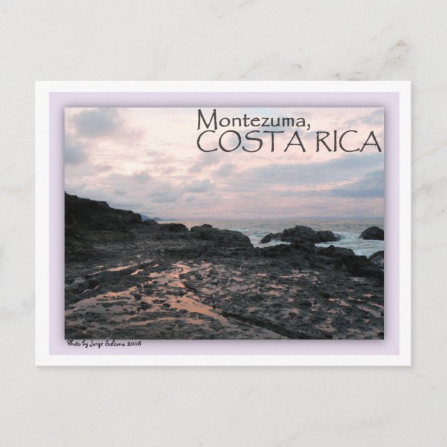 Motenzuma, Costa Rica Postkarte (Vorderseite)