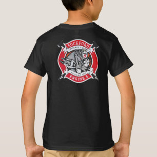 Moteur 8 gros logo pour les jeunes T-shirt