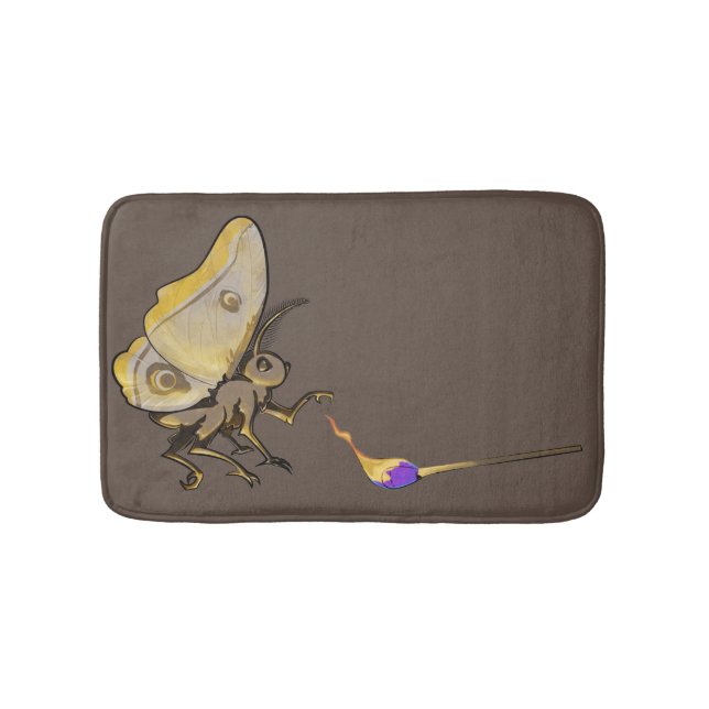 Moth Bath Mat Badematte (Vorderseite)