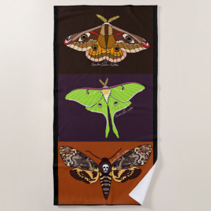 Moth Beach Handtuch