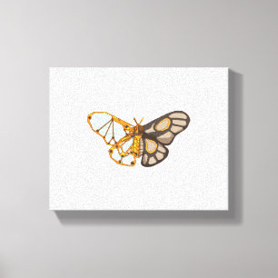 Moth Butterfly Dragonfly Insekt Leinwanddruck