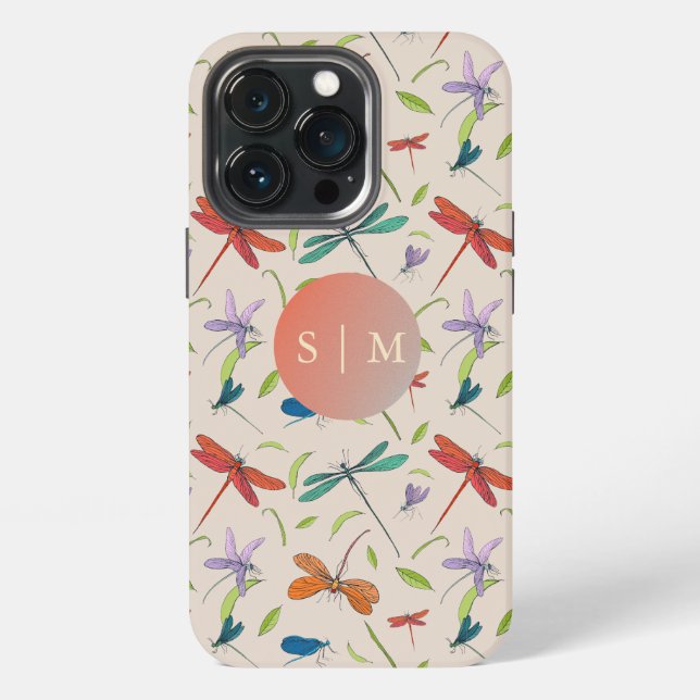 Moth Butterfly-Muster Case-Mate iPhone Case 13 Pro Hülle (Hinten)