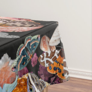 Moth Cotillion Nappe de cuisine Goblincore