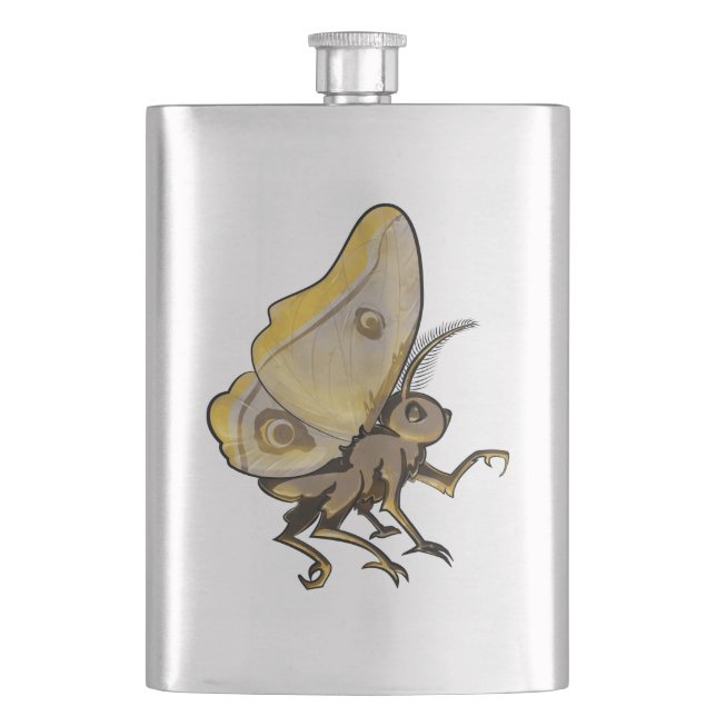 Moth Flachmann (Vorderseite)
