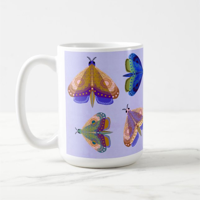Moth Friends Tasse (Links)