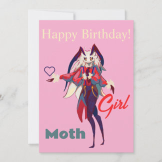 Moth girl anime einladung