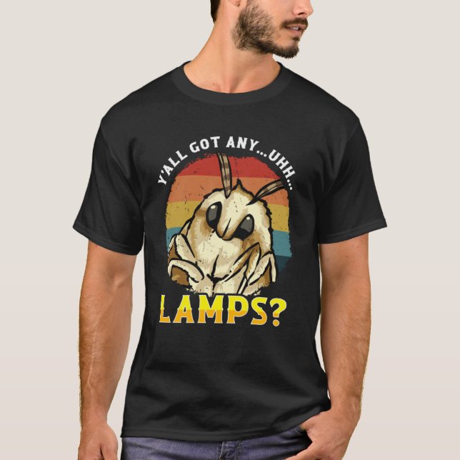 Moth Lamp Y alle Got irgendwelche Lampen Moth Spri T-Shirt (Vorderseite)