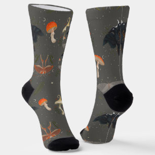 Moth Muster Socken