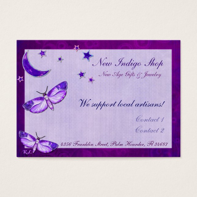 Moth Mystic New Age Profil PERSONNALISÉ (Devant)