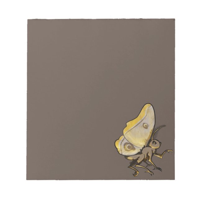 Moth Notizblock (Vorderseite)