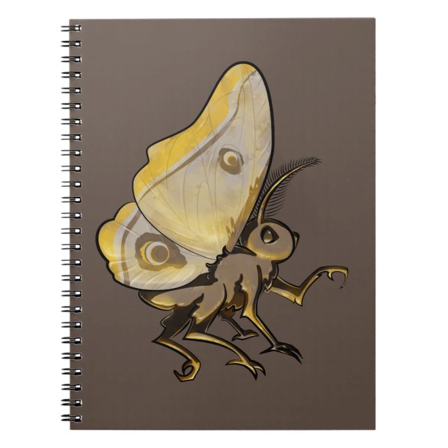 Moth Notizblock (Vorderseite)