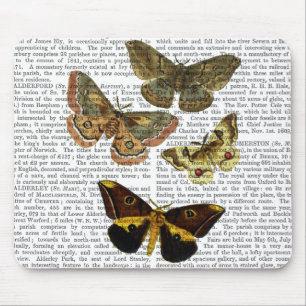 Moth Plate 4 Mousepad