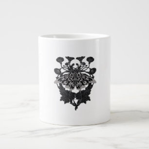 Moth Talisman - Whimsigoth Zeichnend - Weiße Versi Jumbo-Tasse