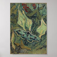 Moth Van Gogh Fine Art