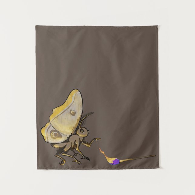 Moth Wandteppich (Vorderseite)