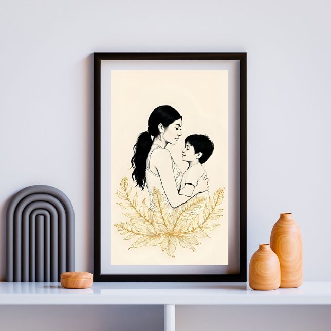 Mother and Child III Poster (Von Creator hochgeladen)