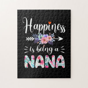 Mother Art   Glück bedeutet, eine Nana Floral Weih