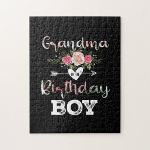 Mother Art Grandma Of A Birthday Boy Birthday