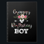 Mother Art | Granny Of A Birthday Boy Birthday Notizblock<br><div class="desc">Mother Art | Granny Of A Birthday Boy Birthday</div>