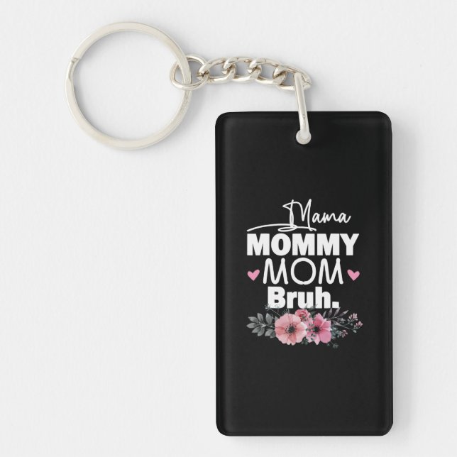 Mother Art | Mama Mommy Mom Bruh Floral Birthday (Devant)