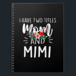 Mother Art | Mom And Mimi Birthday Notizblock<br><div class="desc">Mother Art | Mom And Mimi Birthday</div>
