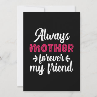 Mother Art Mother Forever My Friends Einladung