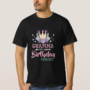 Mother Art Oma der Geburtstagsprinzessin Xmas T-Shirt