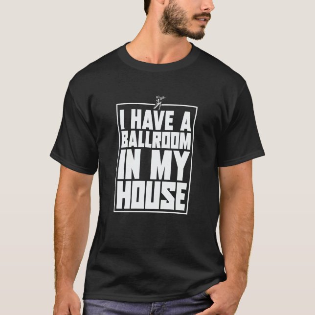 Mother Ballroom Mother's Day Mommy  Dance Mom T-Shirt (Vorderseite)