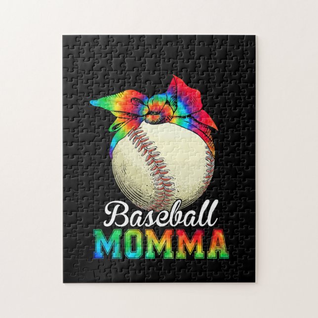 Mother Baseball Momma Birthday (Vertikal)