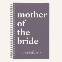 Mother Bride Minimalistisch Moderne Custom Dark Li