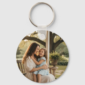 Mother daughter love photo mothers day family gift schlüsselanhänger
