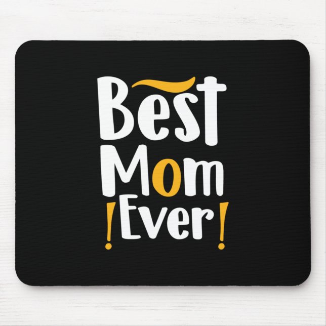 Mother Gift Beste Mama je Mousepad (Vorne)