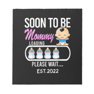 Mother Gift Soon To Be Mommy 2022 Notizblock