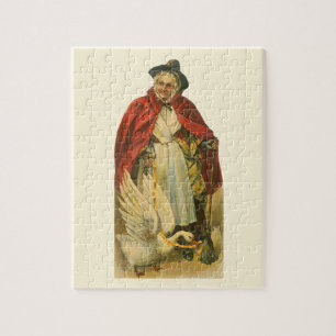 Mother Goose altes viktorianisches Geschichtsbuch