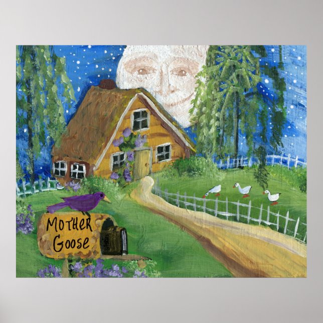 Mother Goose Childrens Poster (Vorne)