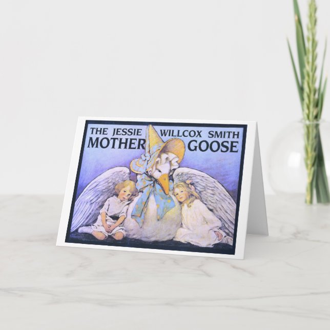 Mother Goose, Jessie Willcox Smith Karte (Vorderseite)