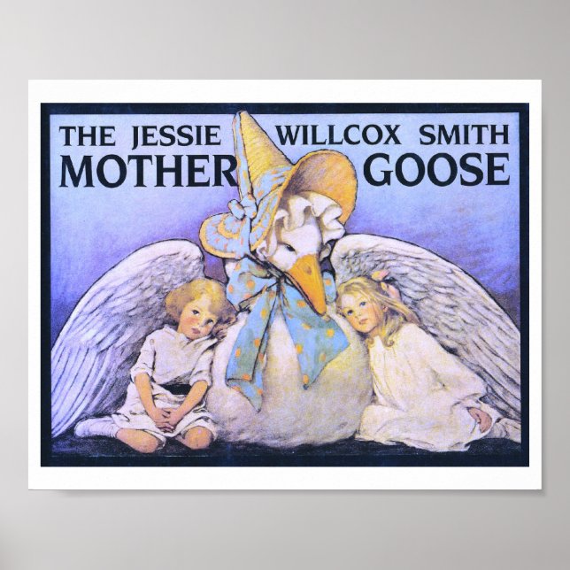 Mother Goose, Jessie Willcox Smith Poster (Vorne)