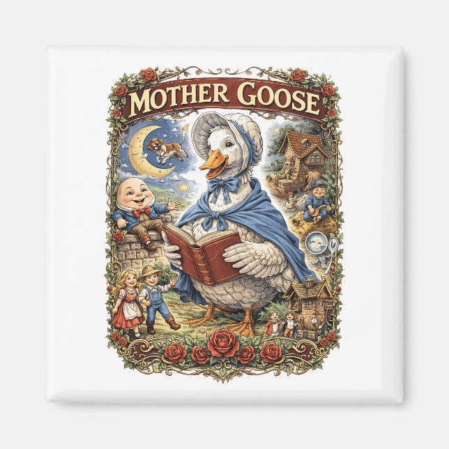 Mother Goose Magnet (Vorne)