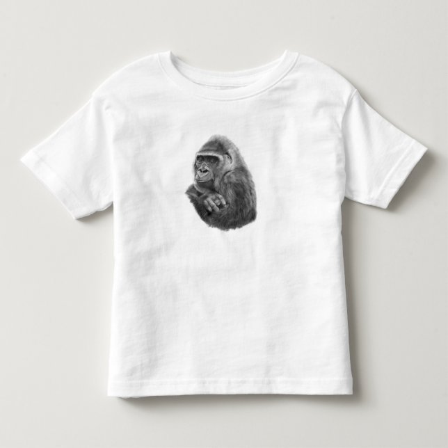 Mother gorilla Tshirts  母ゴリラのTシャツ (Vorderseite)