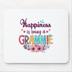 Mother Happiness Is Being A Grammie Ever Birthday Mousepad