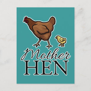 Mother Hen Postkarte