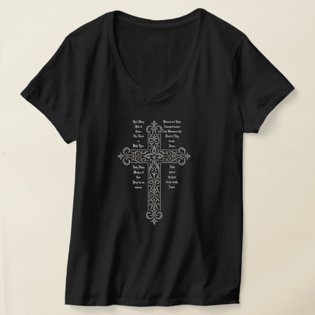 Mother Mary and the Holy Trinity T-Shirt (Ablage )