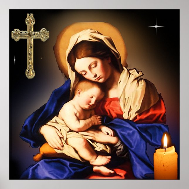 Mother Mary  art Poster (Vorne)
